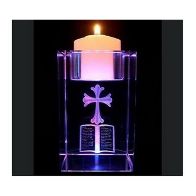 CRYSTAL CANDLE HOLDER-IGT-CH0025